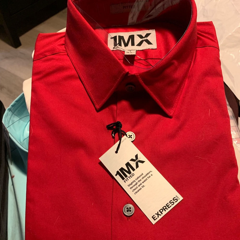 Express 1MX Dress shirts size S New #express #1mx